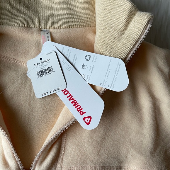 FREE PEOPLE Mountain Dreamin' Half-zip Sweatshirt NWT - Picture 8 of 9